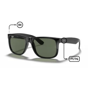 Pezzi di Ricambio Ray-Ban 4165 JUSTIN Originali