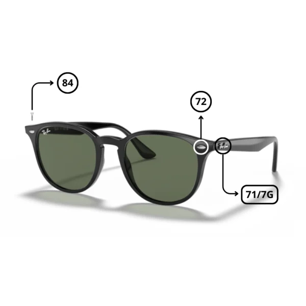 Pezzi di Ricambio Ray-Ban 4259 Originali