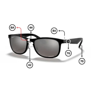 Pezzi di Ricambio Ray-Ban 4263 Originali
