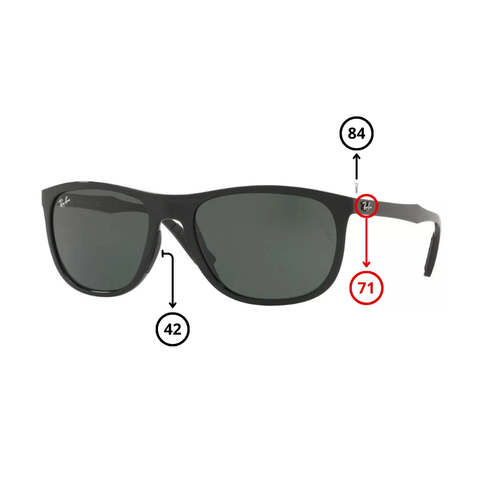 Pezzi di Ricambio Ray-Ban 4291 Originali