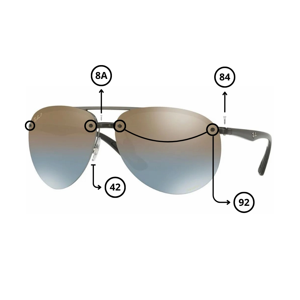 Pezzi di Ricambio Ray-Ban 4293CH Originali