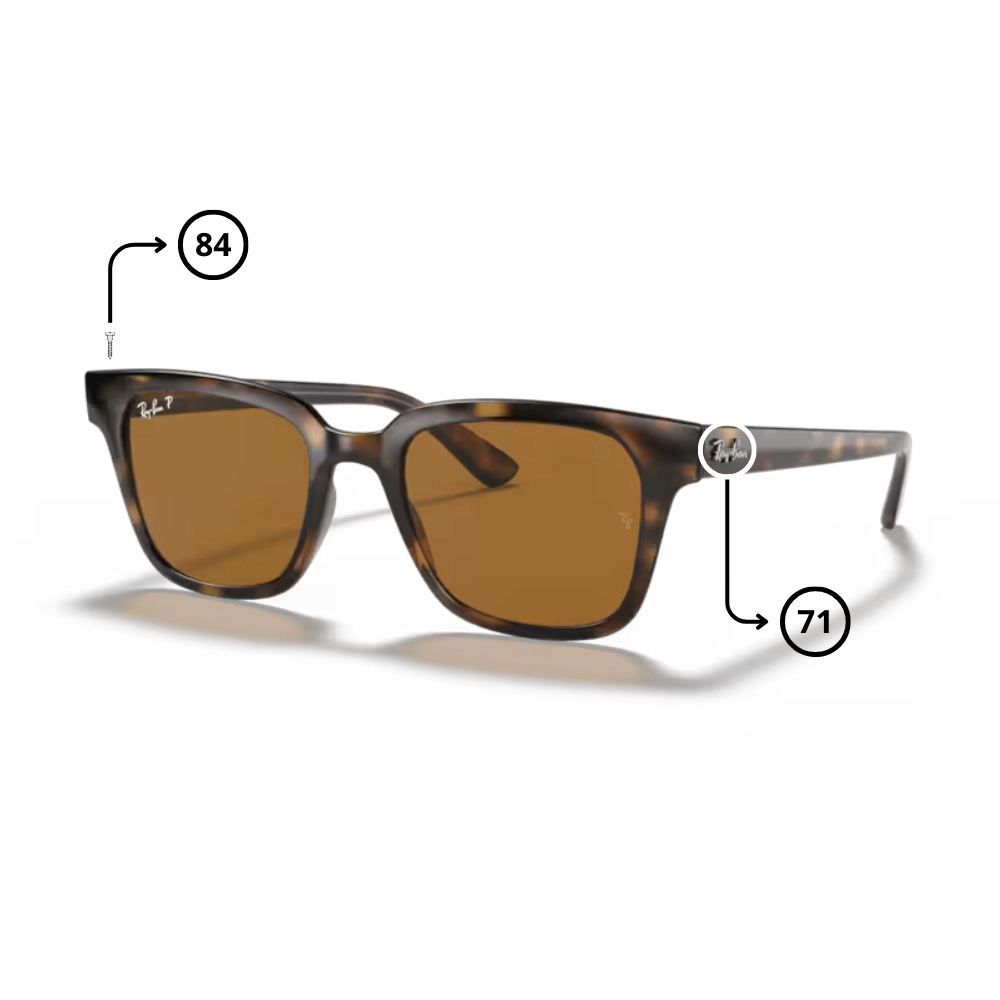 Pezzi di Ricambio Ray-Ban 4323 Originali