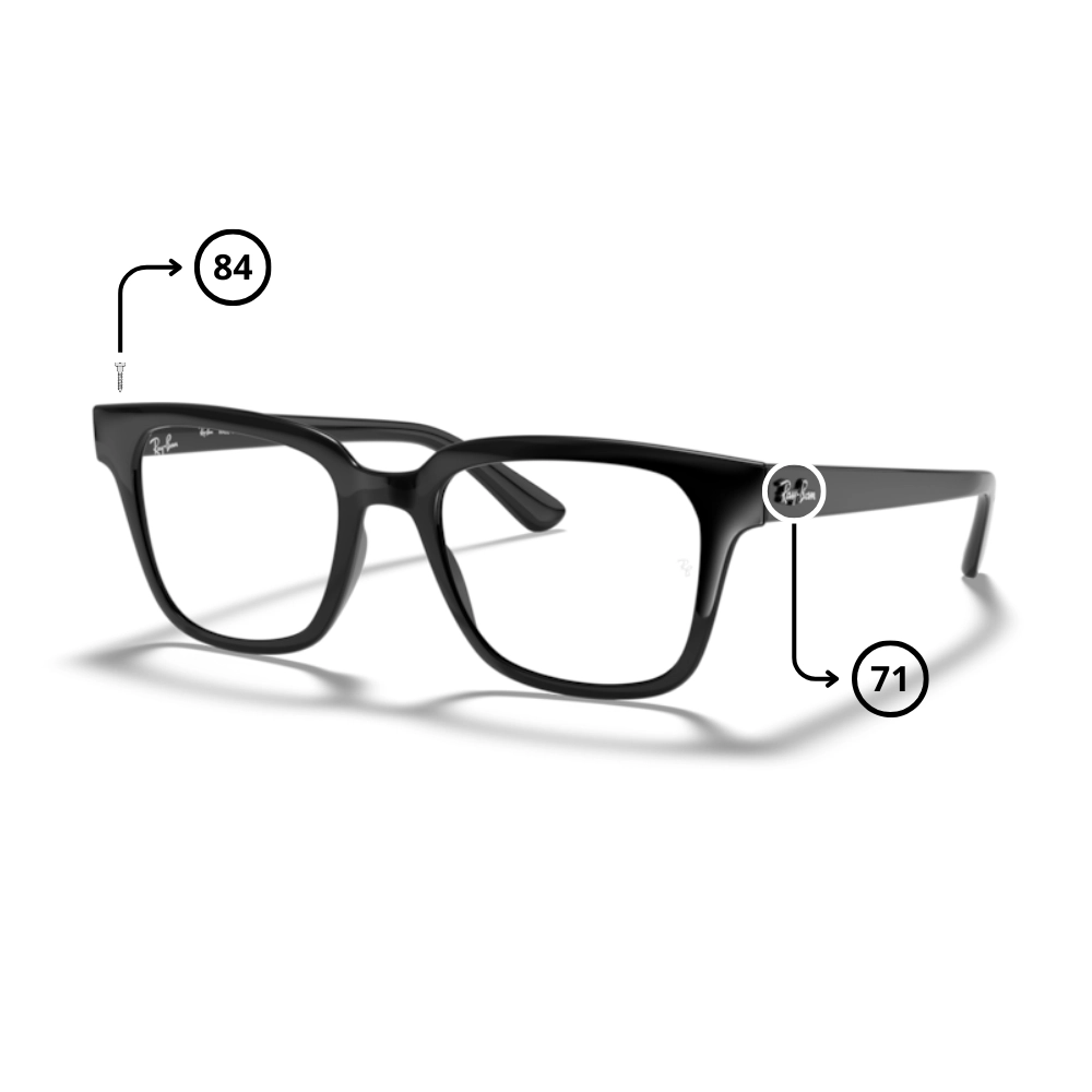 Pezzi di Ricambio Ray-Ban 4323V Originali