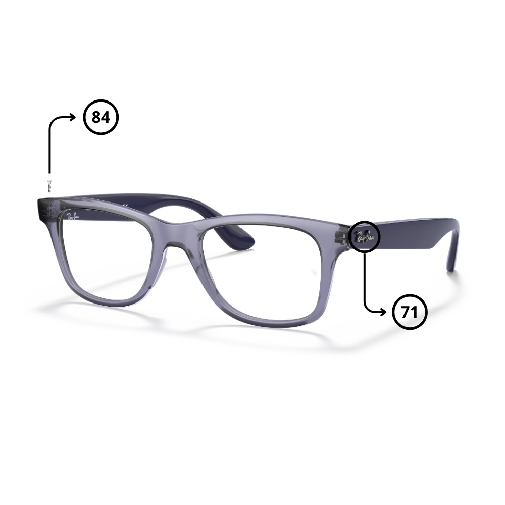 Pezzi di Ricambio Ray-Ban 4640V Originali