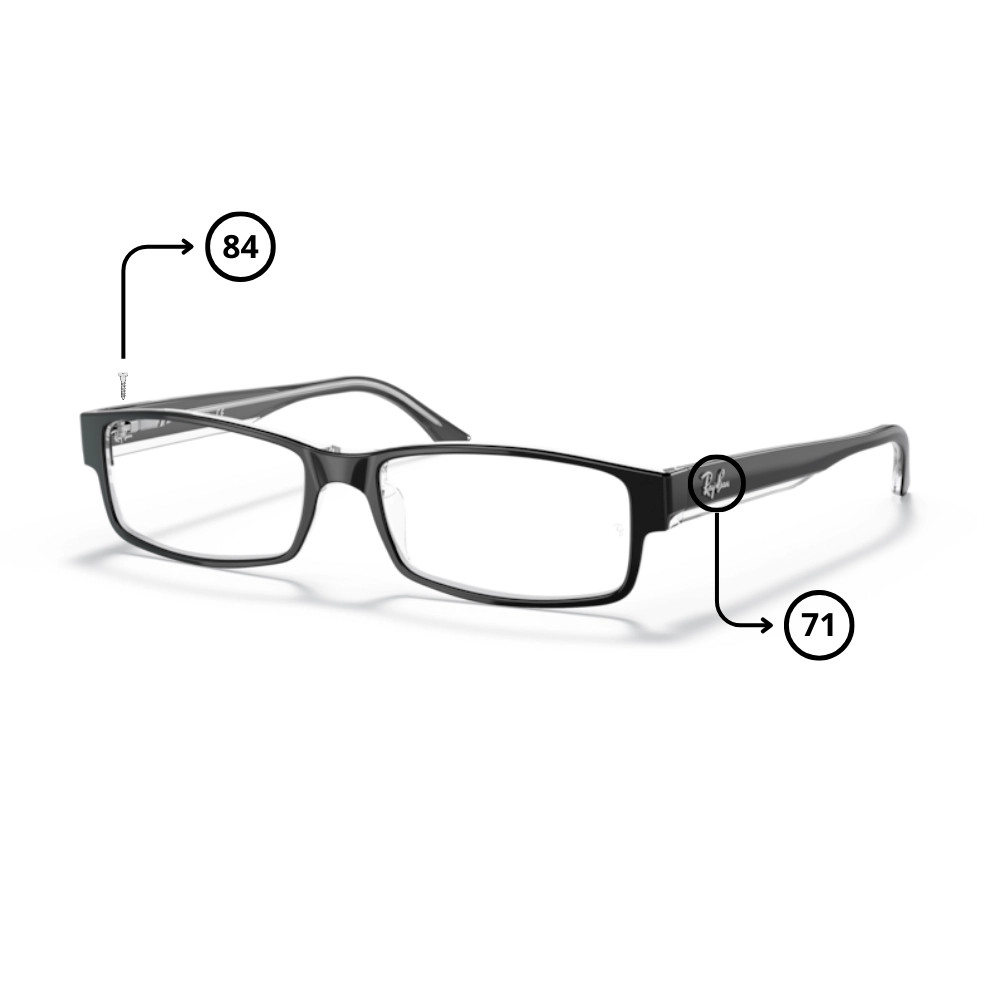 Pezzi di Ricambio Ray-Ban 5114 Originali