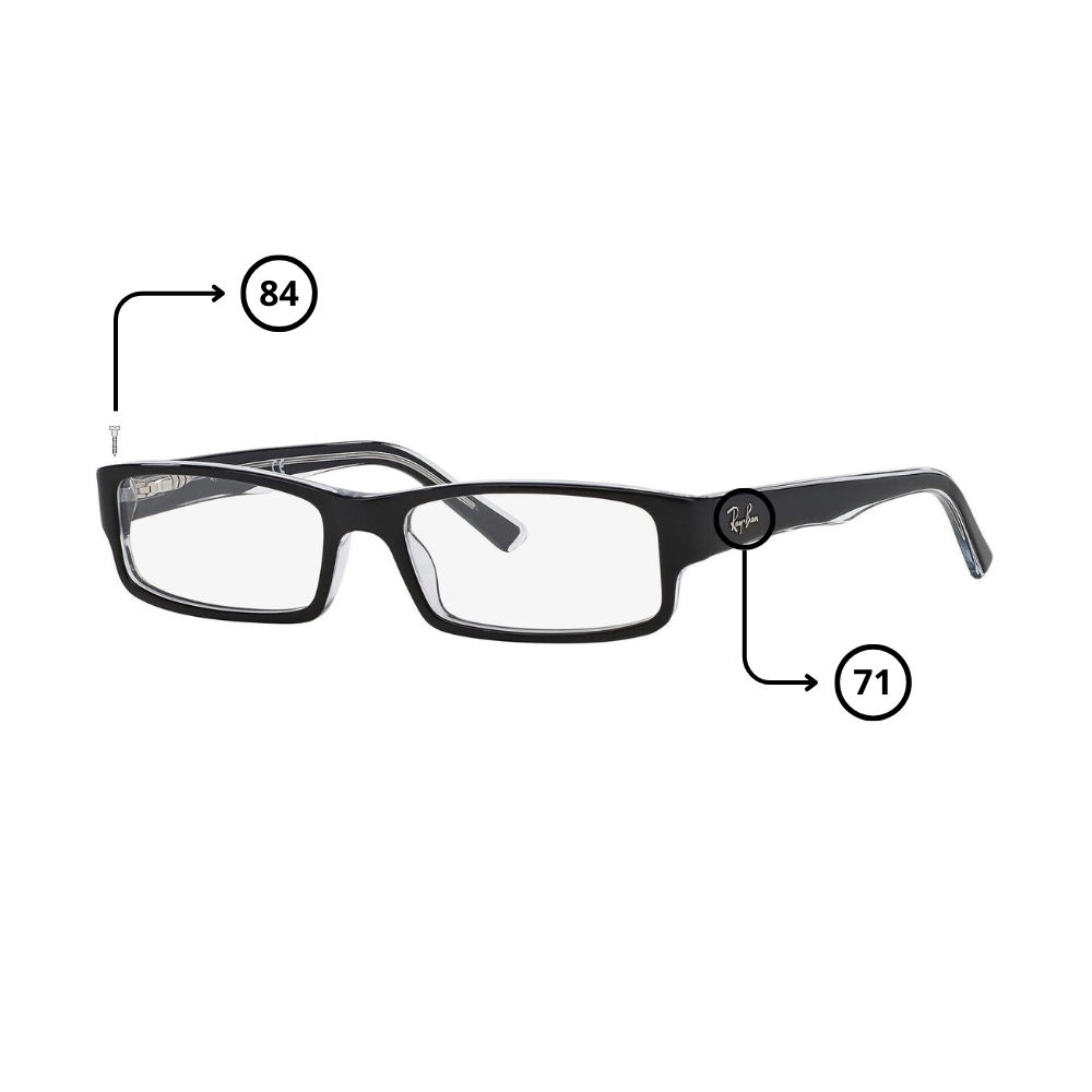 Pezzi di Ricambio Ray-Ban 5246 Originali
