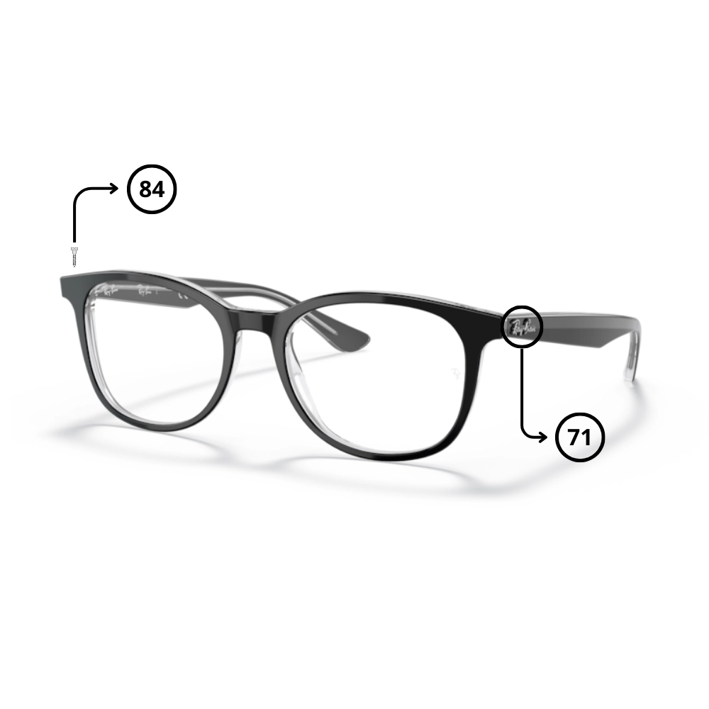 Pezzi di Ricambio Ray-Ban 5356 Originali
