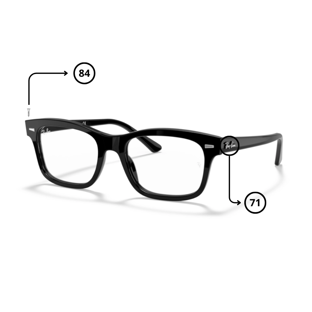 Pezzi di Ricambio Ray-Ban 5383 Originali