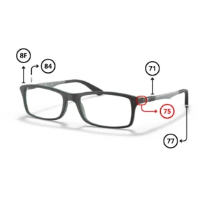 Pezzi di Ricambio Ray-Ban 7017 Originali