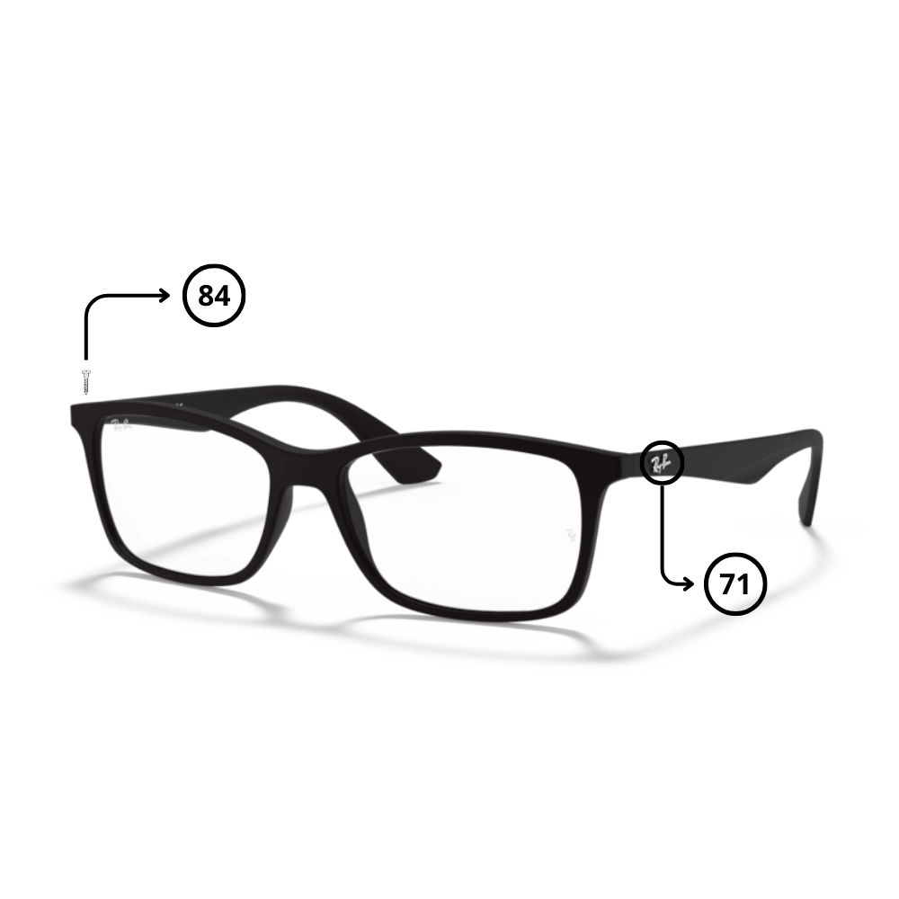 Pezzi di Ricambio Ray-Ban 7047 Originali