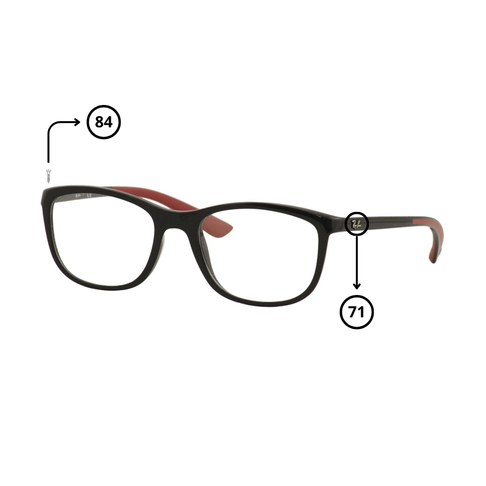 Pezzi di Ricambio Ray-Ban 7169 Originali