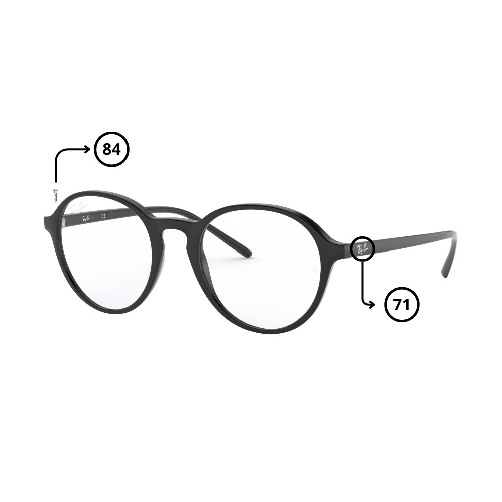 Pezzi di Ricambio Ray-Ban 7173 Originali