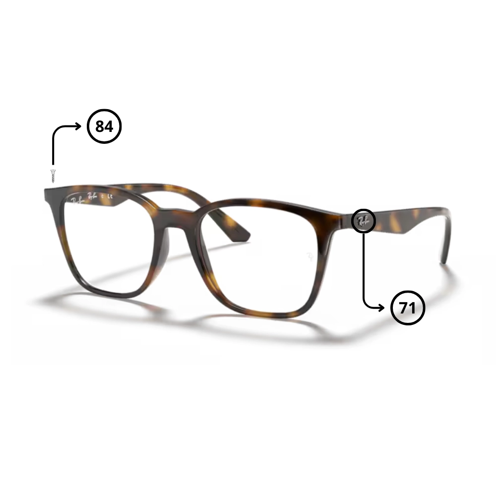 Pezzi di Ricambio Ray-Ban 7177 Originali