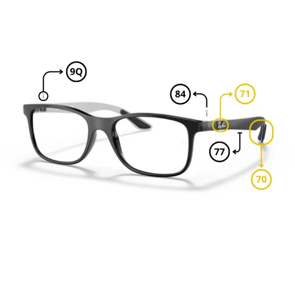 Pezzi di Ricambio Ray-Ban 8903 Originali