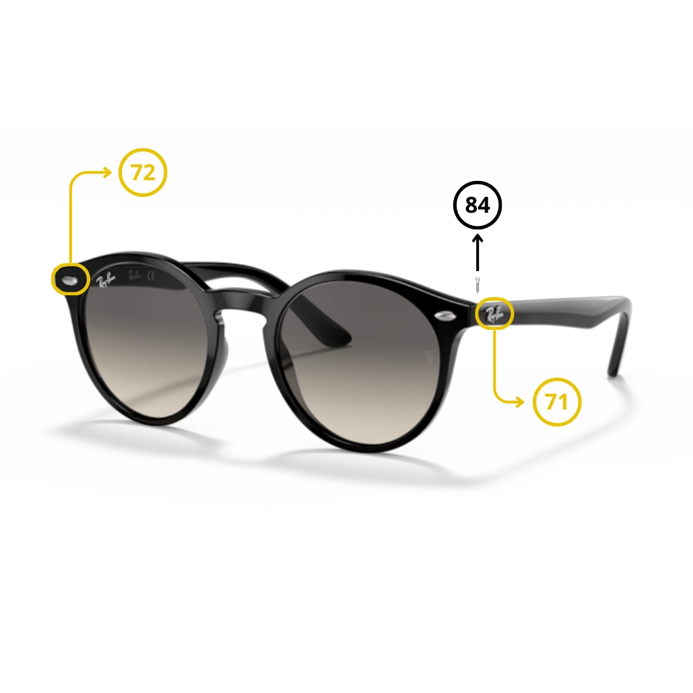 Pezzi di Ricambio Ray-Ban Junior 9064S Originali