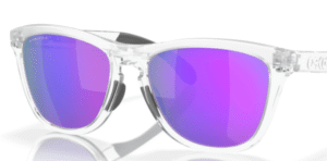 Lenti originali Oakley OO9284 Frogskins Range, colore Prizm | viola
