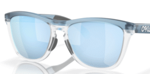 Lenti originali Oakley OO9284 Frogskins Range, colore PRIZM · Deep Water polarizzato