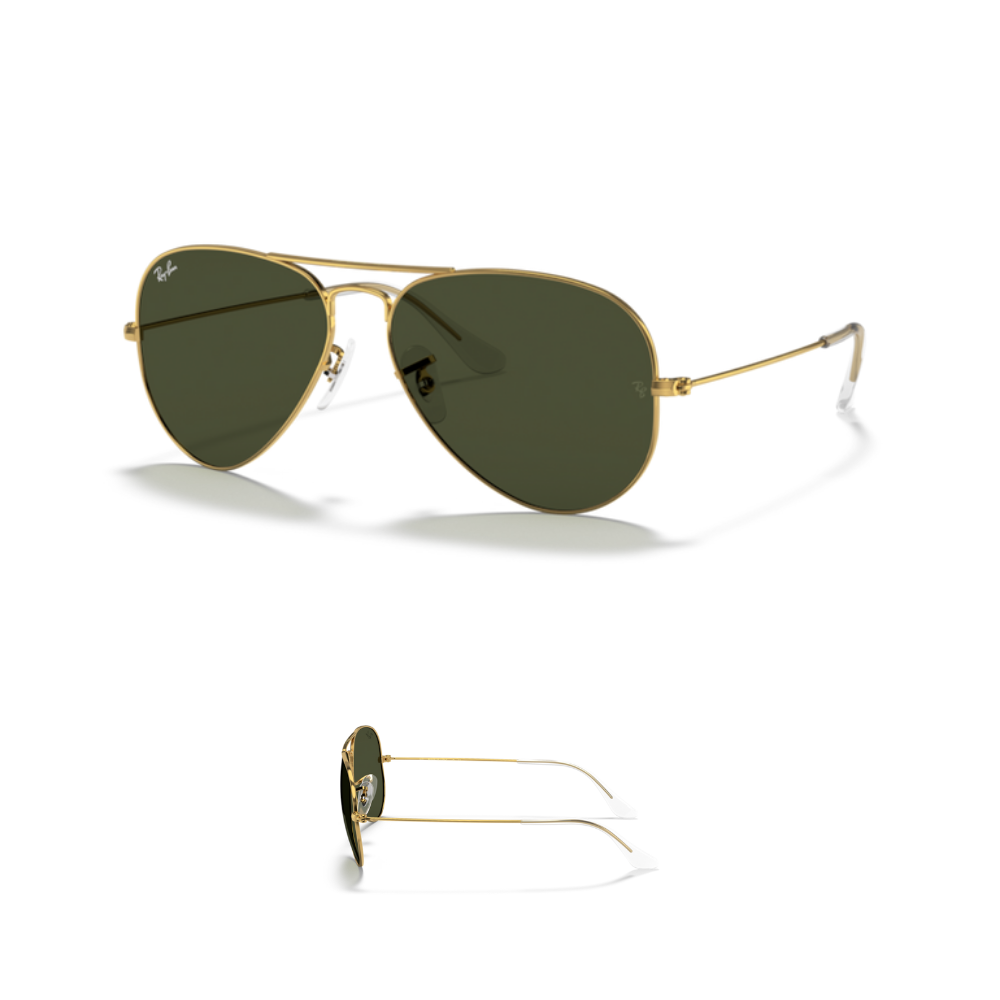 Stanghette/Aste Ray-Ban 3025 AVIATOR Originali