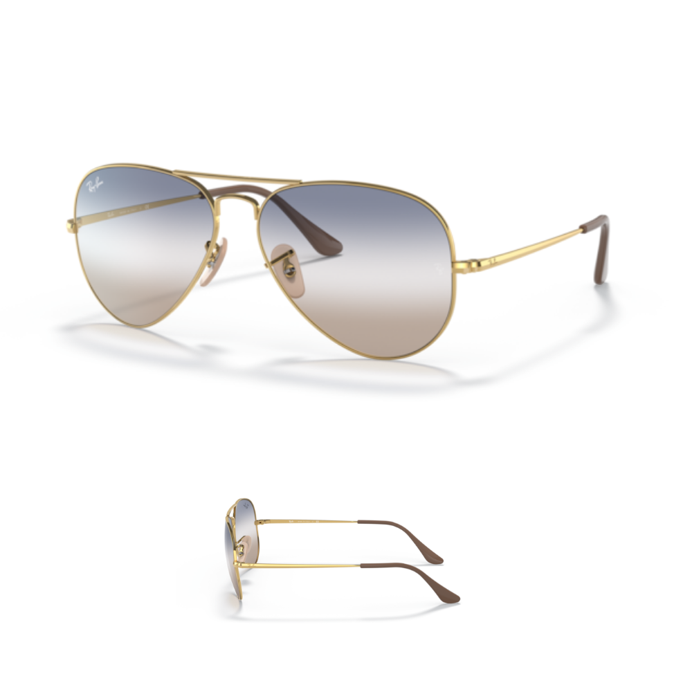 Stanghette/Aste Ray-Ban RB3689 AVIATOR METAL II Originali