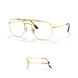 Aste originali Ray-Ban RB3648V vista, colore 3117 · Antique oro