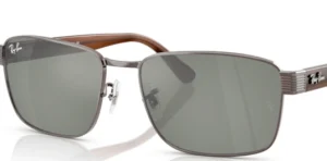 Lenti originali Ray-Ban RB3570, colore 40 · Verde