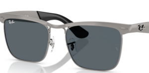 Lenti originali Ray-Ban RB3875 Wayfarer Deluxe, colore R5 · Blu
