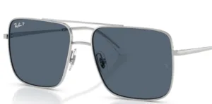 Lenti originali Ray-Ban RB3758 Ari, colore 2V · Blu polarizzato · plastica