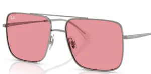 Lenti originali Ray-Ban RB3758 Ari, colore 84 · Rosa · plastica