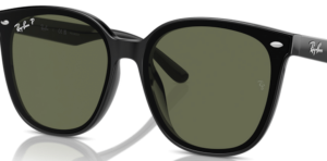 Lenti originali Ray-Ban RB4423D, colore 9A · Verde polarizzato · plastica