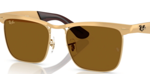 Lenti originali Ray-Ban RB3875 Wayfarer Deluxe, colore 33 · Verde