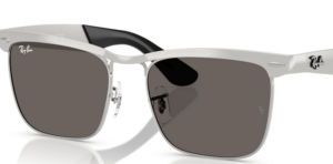 Lenti originali Ray-Ban RB3875 Wayfarer Deluxe, colore B1 · Grigio scuro