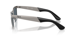 Aste originali Ray-Ban RB3875 Wayfarer Deluxe, colore 029 · Sandblasted gunmetal su gunmetal