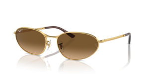 Lenti originali Ray-Ban RB3734, colore M2 · Marrone sfumato polarizzato