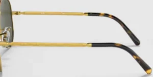 Aste originali Ray-Ban RB3625 New Aviator, colore 9196 · Legend oro