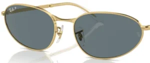 Lenti originali Ray-Ban RB3734, colore 3R · Blu scuro polarizzato