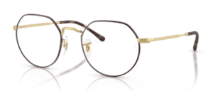 Ray-Ban RX6465 JACK, colore 3188 · Matt avana su matt arista oro
