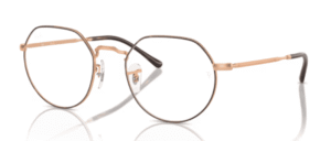 Ray-Ban RX6465 JACK, colore 3176 · Avana su rosa oro