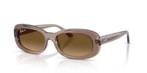 Ray-Ban 2221, colore 6827M2 · Trasparente beige