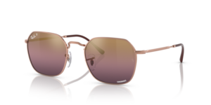 Ray-Ban 3694 JIM, colore 9202G9 · Rosa oro