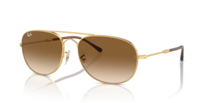 Ray-Ban 3735 BAIN BRIDGE, colore 001/51 · Arista oro
