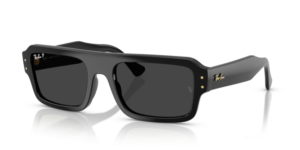 Ray-Ban 4454 FLACKO, colore 667748 · Nero