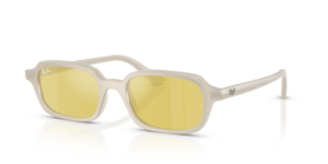 Ray-Ban 4455 ZURI, colore 68086D · Cloudy warm bianco