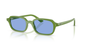 Ray-Ban 4455 ZURI, colore 681080 · Cloudy jungle verde