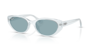 Ray-Ban 4457D, colore 687280 · Trasparente ice