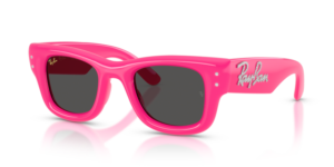 Ray-Ban 4940B - WAYFARER PUFFER, colore 686287 · Rosa & strass