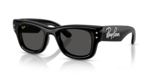 Ray-Ban 4940B - WAYFARER PUFFER, colore 686487 · Nero & strass