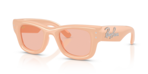 Ray-Ban 4940B - WAYFARER PUFFER, colore 688884 · Solid nude