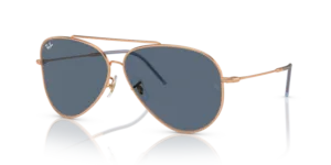 Ray-Ban R0101S AVIATOR REVERSE, colore 92023A · Rosa oro