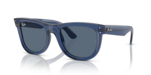 Ray-Ban R0502S WAYFARER REVERSE, colore 67083A · Trasparente navy blu