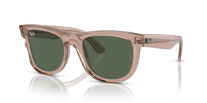 Ray-Ban R0502S WAYFARER REVERSE, colore 6727VR · Trasparente marrone chiaro